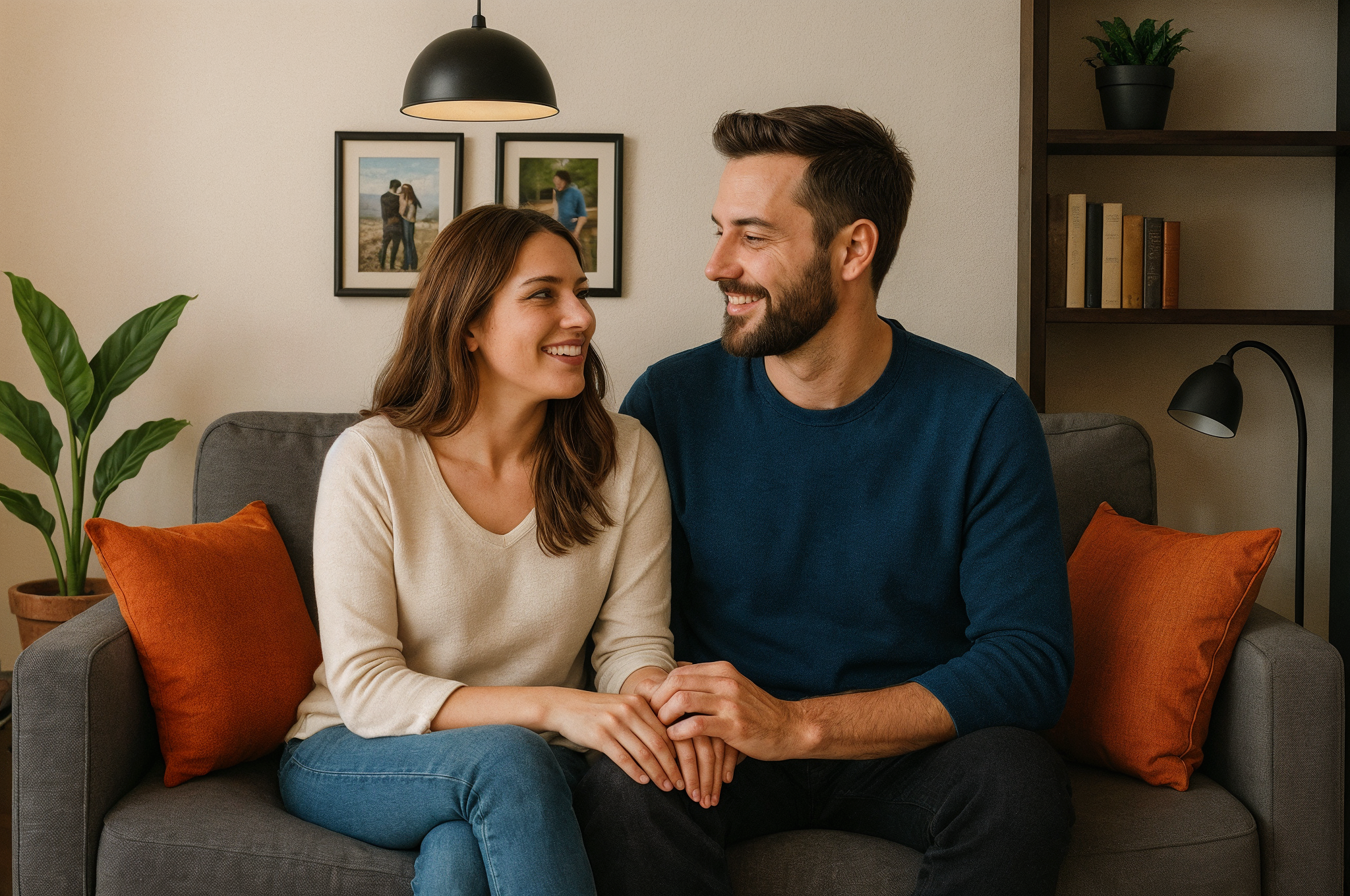 Couple illustration